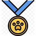 Pet Medal Paw Medal Paw Icon