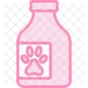 Pet Medication Duotone Line Icon Icon