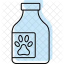 Pet Medication Color Shadow Thinline Icon Icon