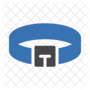 Belt Buckle Dog Icon