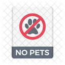 Nopets Notallowed Sign Icon