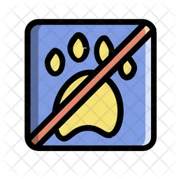 Pet not allowed  Icon