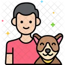 Pet Owner Male  Icon