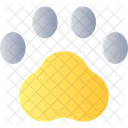 Pet paw  Icône