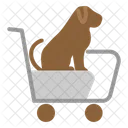 Trolly Pet Shop Dog Icon