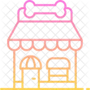 Pet Shop Animals Buildings Icon