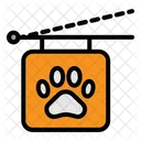 Pet Store Sign Veterinary Icon
