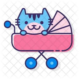 Pet Stroller  Icon