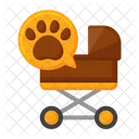 Pet Stroller Icon