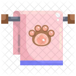 Pet Towel  Icon