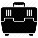 Pet Travel Crate Carrier Carry Box Icon