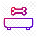 Trolley Pet Carrier Bone Icon