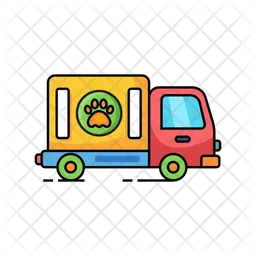 Pet Truck  Icon