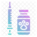 Vaccine Vet Medical Icon