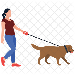 Download Pet Walker Icon Of Flat Style Available In Svg Png Eps Ai Icon Fonts 3D SVG Files Ideas | SVG, Paper Crafts, SVG File