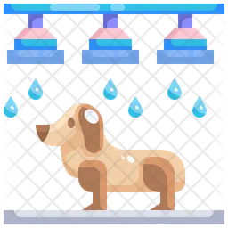 Pet Washing  Icon