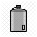 Petaca De Titanio Icono