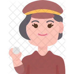 Petanque Player  Icon