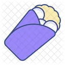 Petit déjeuner burrito Icône