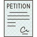 Petition Document Legal Icon