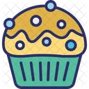 Cupcakes Dessert Gateau De Fee Icône