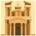 Petra Jordan Landmark Icon