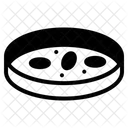 Petri Dish Bacteria Virus Icon