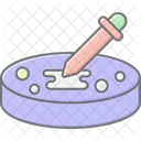 Petri Dish Laboratory Icon