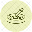 Petri Dish Laboratory Icon