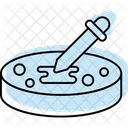 Petri Dish Laboratory Icon