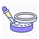 Petri Dish Bacteria Icon