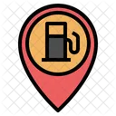 Petrol Station Placeholder Pin Pointer Gps Map Location Icon