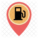 Petrol Station Placeholder Pin Pointer Gps Map Location Icon