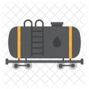 Cisterna Petroleo Trem Ícone