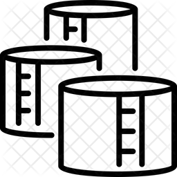 석유 탱크  아이콘