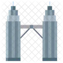 Petronas Twin Tower Kuala Limper Twins Tower Icon