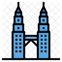 Petronas Twin Tower Malaysia Monument Icon