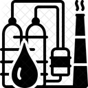 Petroquimica Refinaria Industria Ícone