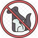 Pets Animals Forbidden Icon
