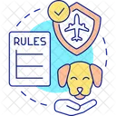 Pets boarding rules Icon