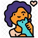 Petting Cat Icon