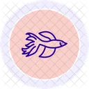 Pez Betta Icono