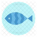 Peces Alimentos Supermercado Icono
