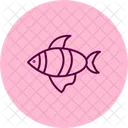 Pez Payaso Mascota Pez Icono
