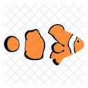 Pez Payaso Oceano Mar Icono