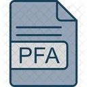 Pfa Fichier Format Icône