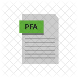 Pfa file  Icon