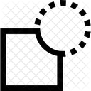 Pfad Objekt Unterschied Symbol