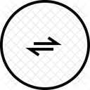 Pfad Zweiwege Bidirektional Symbol