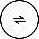 Pfad Zweiwege Bidirektional Symbol